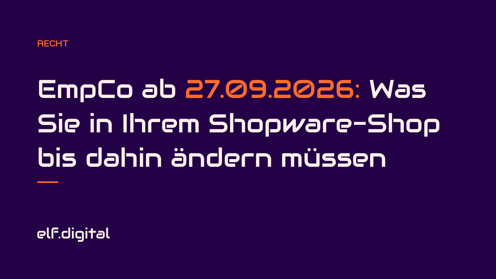 Hinweis auf die ab 27. September geltende EmpCo-Richtlinie für Umweltaussagen
